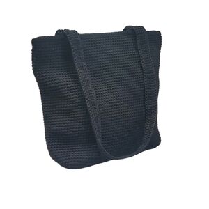 The Sak Black Womens Tote Handbag